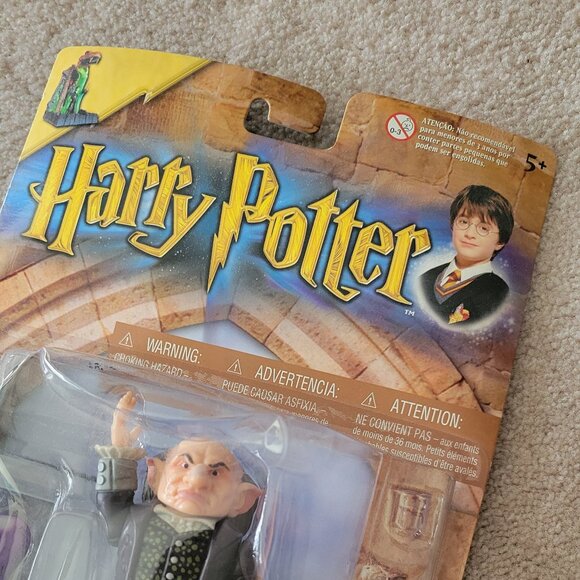 NEW Griphook Harry Potter Figure 2001 Mattel Vintage NWT - Picture 7 of 7